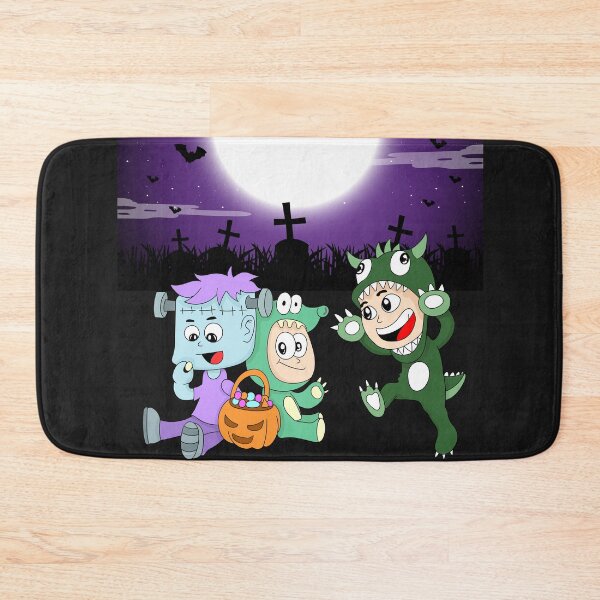 Item preview, Cartoon kids having some Halloween fun designed and sold by creativefun22.