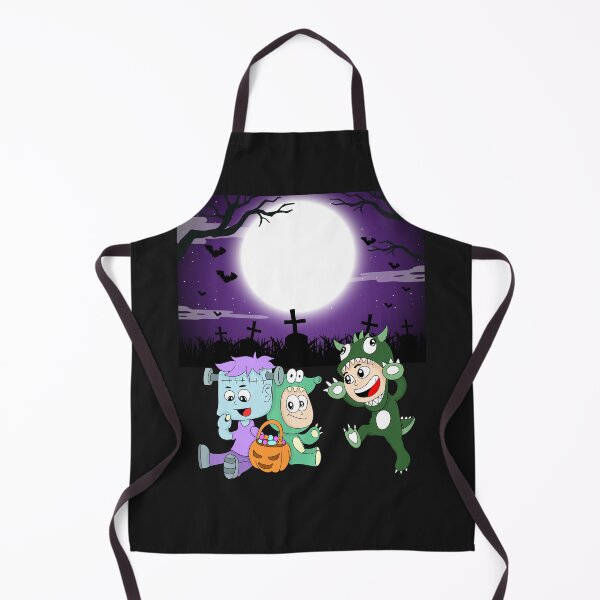 Item preview, Cartoon kids having some Halloween fun designed and sold by creativefun22.