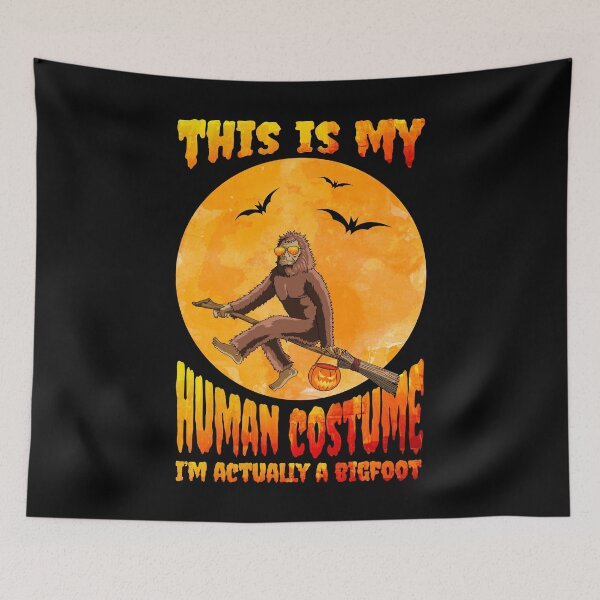 Item preview, This is My Human Costume I'm Really A Bigfoot - Halloween designed and sold by Ibu83.