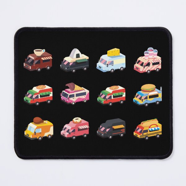 Item preview, Assorted Food Trucks designed and sold by Alicia Chee.