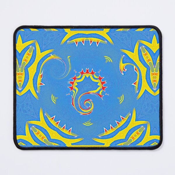 Item preview, ARUBA - ABSTRACT PAINTED FLAG OF ARUBA - ONE HAPPY ISLAND designed and sold by Ralek.