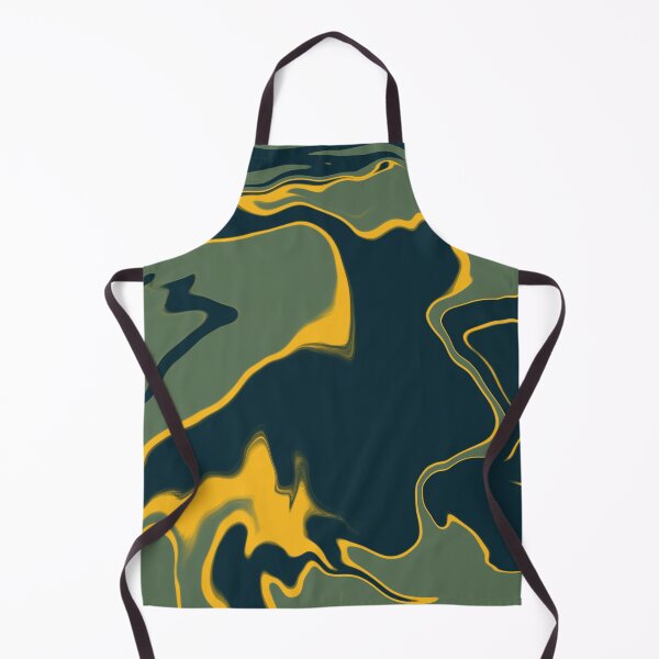 Artikelvorschau, Multicolor Abstract Vivid Art, Planet From Above, Green And Yellow, Modern Minimalist Art entworfen und verkauft von GikaDesigns.