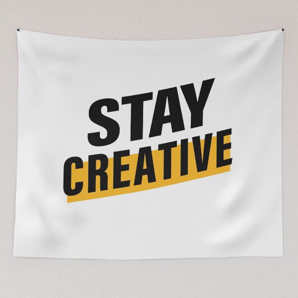 Item preview, Stay Creative. Hard work, Inspiration, Motivation, Work, Luck, Innovation, New. designed and sold by Salmaniix.