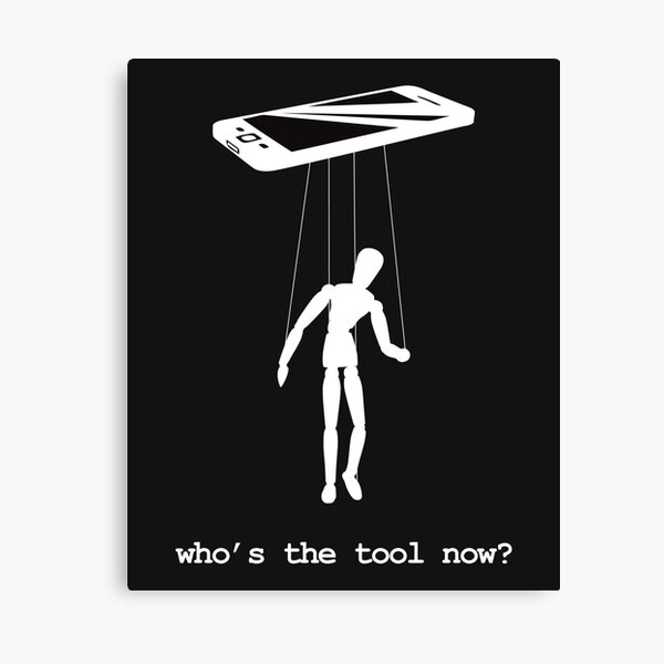 Artikel-Vorschau von Whos the tool now - Cellphone Puppet , designt und verkauft von YomeHayin.