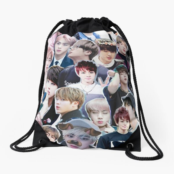 V (Kim Taehyung) - BTS Drawstring Bag for Sale by shopbymrbl