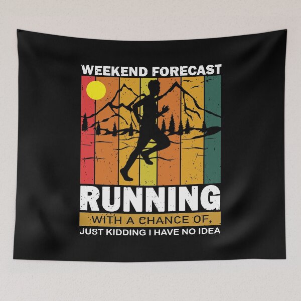 Item preview, Retro Running Outdoors Funny Quote  designed and sold by vineeth.