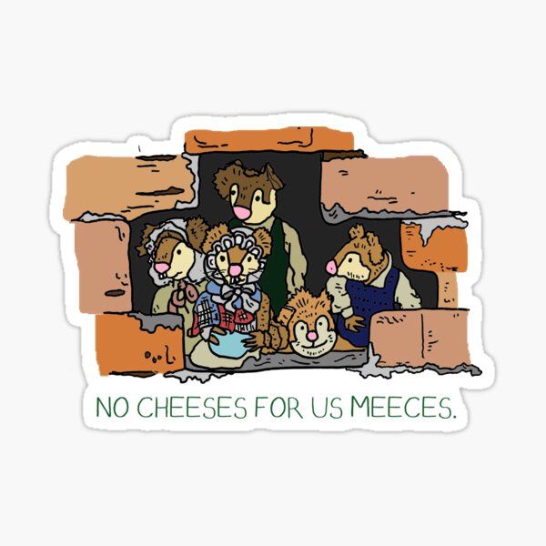 Muppet Christmas Carol - Meeces Sticker