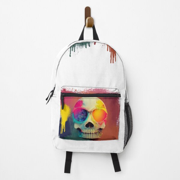 Item preview, color skull graffiti designed and sold by zebia.