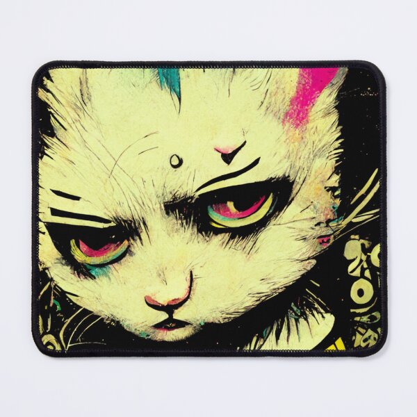 Item preview, cat lady punk rock designed and sold by keyd-studio.