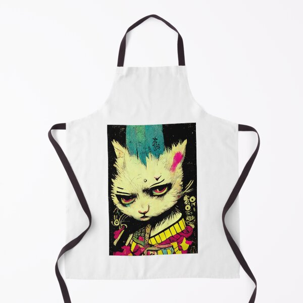 Item preview, cat lady punk rock designed and sold by keyd-studio.