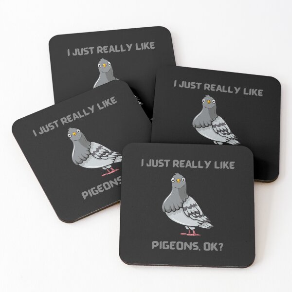 Item preview, I Just Really Like Pigeons Ok designed and sold by letsgoh.