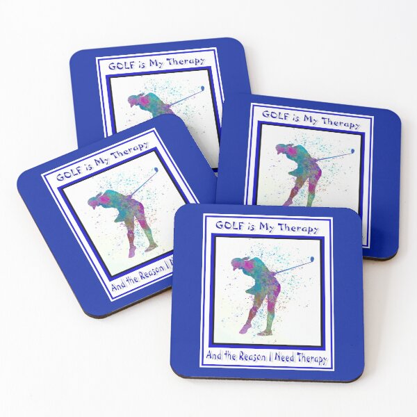 Item preview,  GOLF is My THERAPY : Sign Saying Print designed and sold by posterbobs.