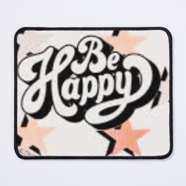 Item preview, Be Happy Pattern designed and sold by the-al-foil.