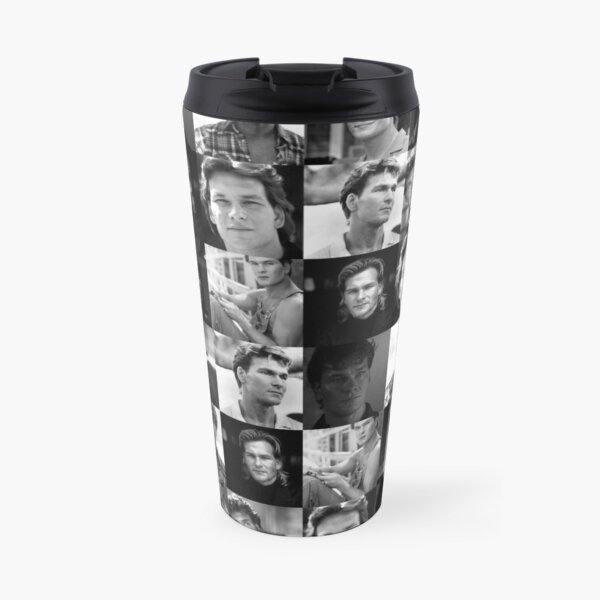 Patrick Swayze Sticker Travel Mug