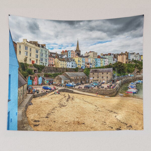 Item preview, Tenby North Beach And Painted Houses designed and sold by Paul Thompson Photography.