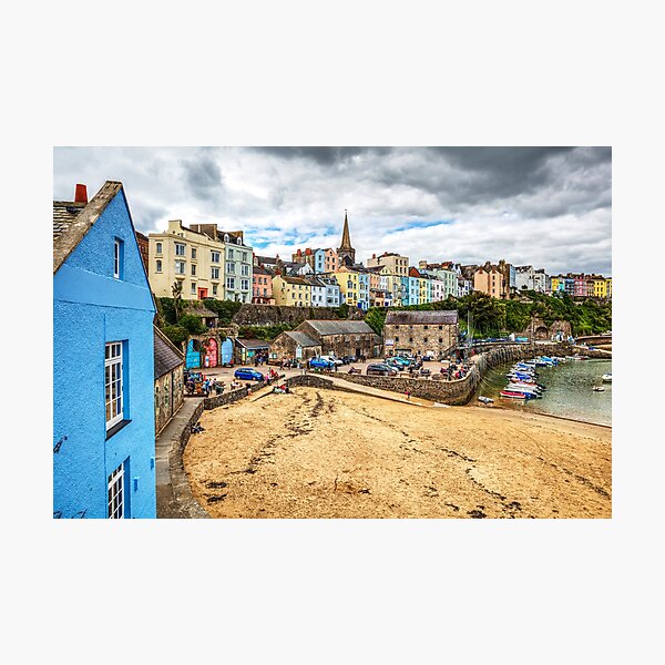 Item preview, Tenby North Beach And Painted Houses designed and sold by Paul Thompson Photography.