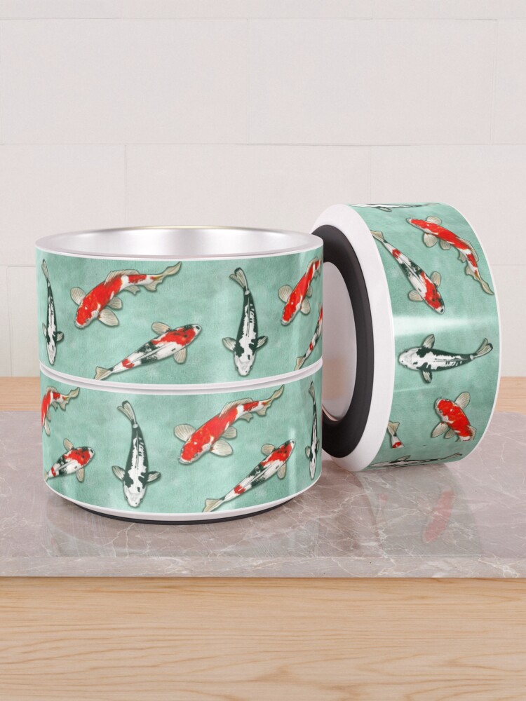 Alternate view of Le ballet des carpes koi Pet Bowl