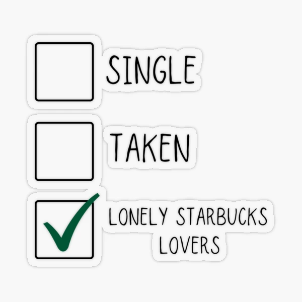 Taylor Swift Starbucks Lovers Cup Sticker – Little Pop Color Shop