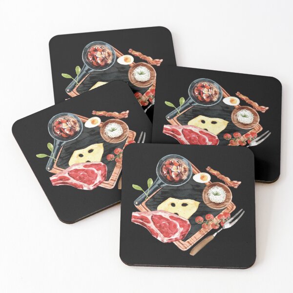 Item preview, Rustic Raw Steak Dinner designed and sold by Alicia Chee.