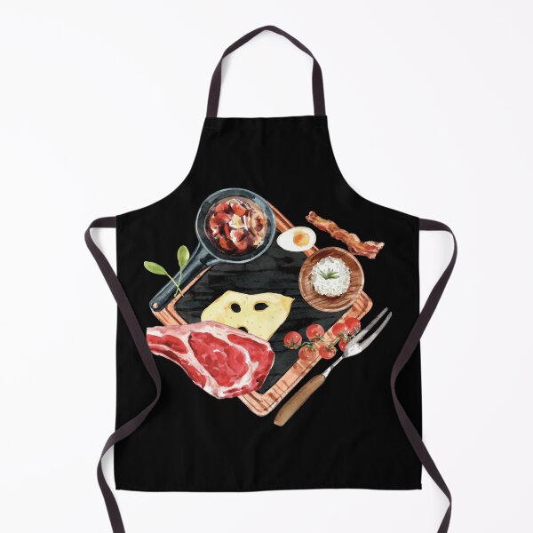 Item preview, Rustic Raw Steak Dinner designed and sold by Alicia Chee.