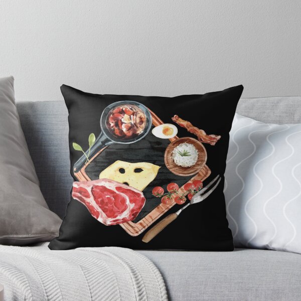 Item preview, Rustic Raw Steak Dinner designed and sold by Alicia Chee.