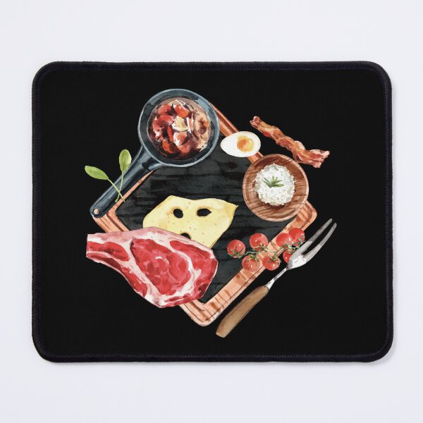 Item preview, Rustic Raw Steak Dinner designed and sold by Alicia Chee.