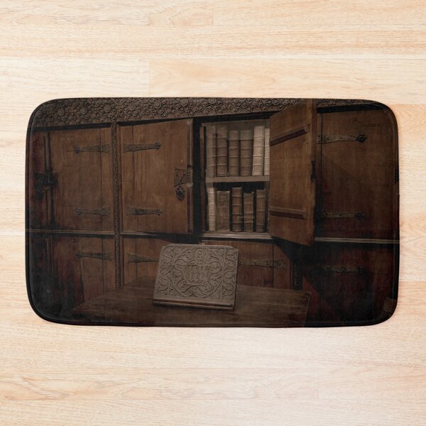 Item preview, Old bookshelf at Hungarian National Museum in Budapest, Hungary designed and sold by mitzobs.