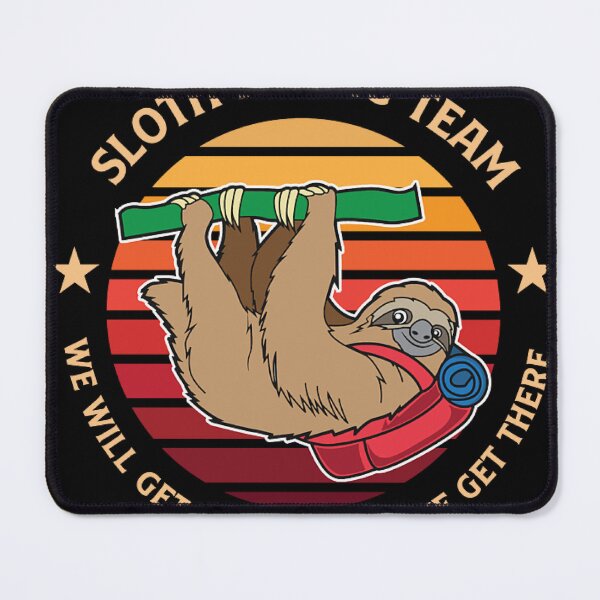 Item preview, Sloth Hiking Team - We will get there, when we get there, Funny Vintage designed and sold by selimane.