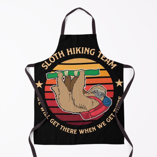 Item preview, Sloth Hiking Team - We will get there, when we get there, Funny Vintage designed and sold by selimane.