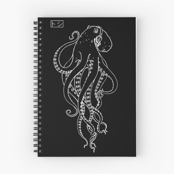 Item preview, Music Octopus with headphones designed and sold by ToshTosh.