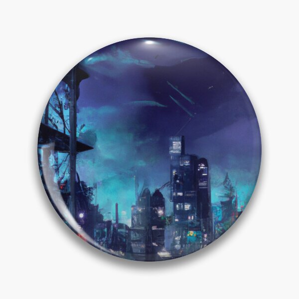Item preview, IA Art - Cyberpunk city designed and sold by WiloArtIA.