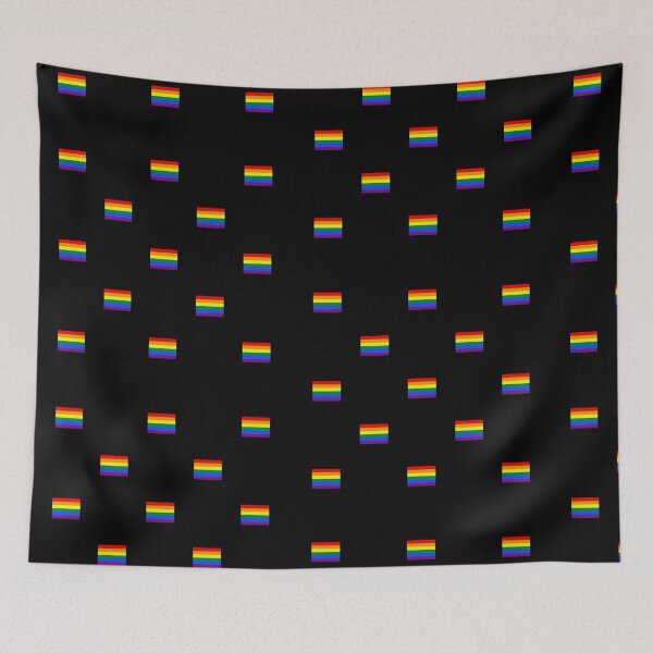Item preview, Tiny Pride Flags designed and sold by DrunkPolarBear.