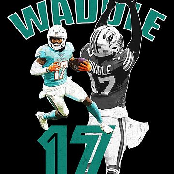 Jaylen Waddle 17 Jersey Sticker Essential T-Shirt for Sale by samirdari7