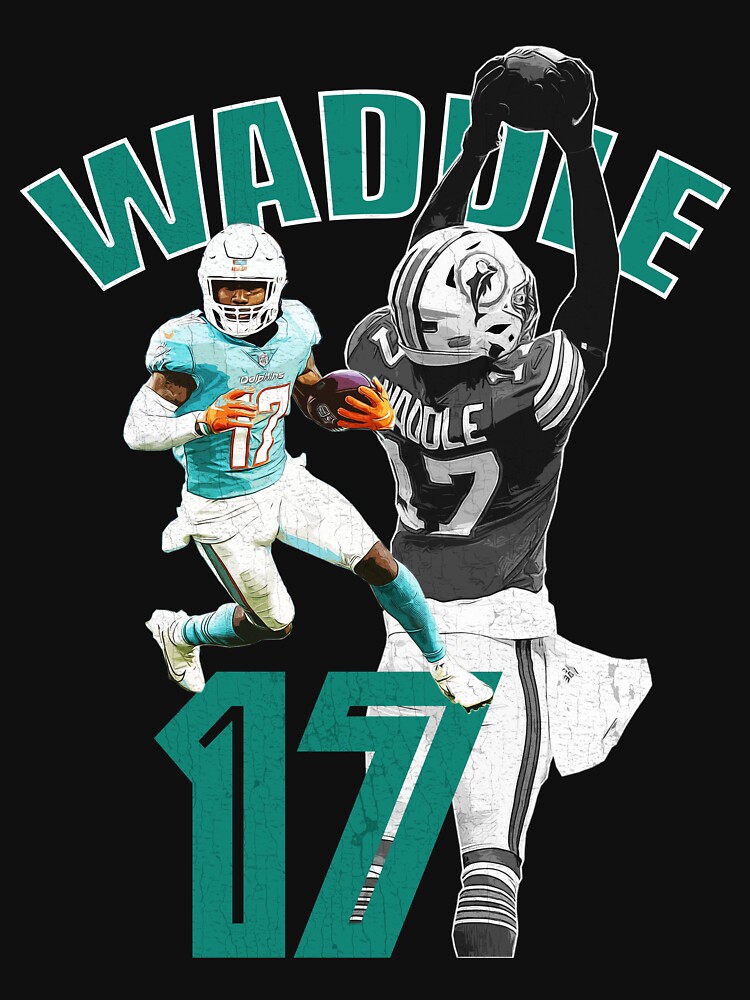 Jaylen Waddle Miami Dolphins Nike Player Name & Number T-Shirt