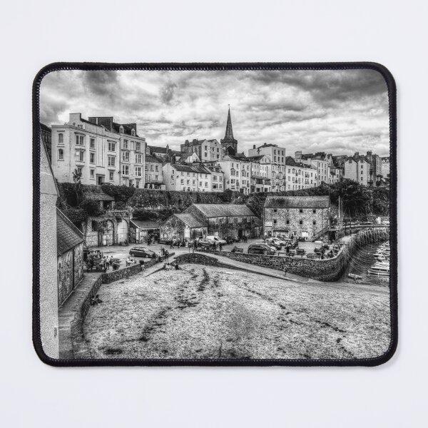 Item preview, Tenby North Beach Black And White designed and sold by Paul Thompson Photography.