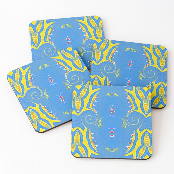 Item preview, ARUBA - ABSTRACT PAINTED FLAG OF ARUBA  - ONE HAPPY ISLAND designed and sold by Ralek.