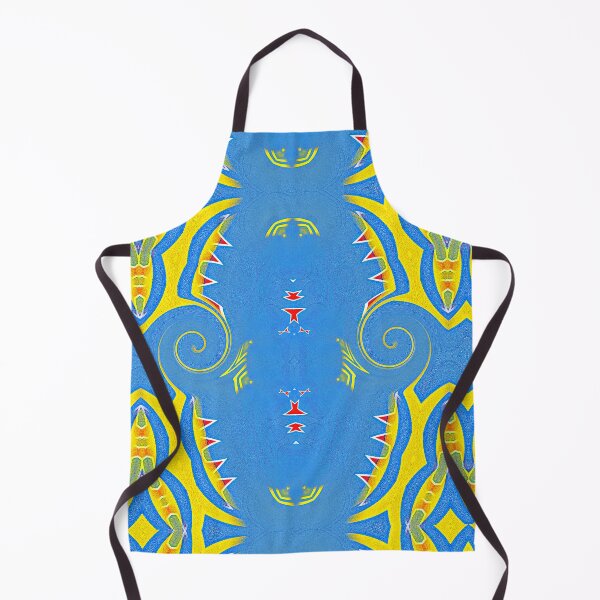 Item preview, ARUBA - ABSTRACT PAINTED FLAG OF ARUBA - ONE HAPPY ISLAND designed and sold by Ralek.