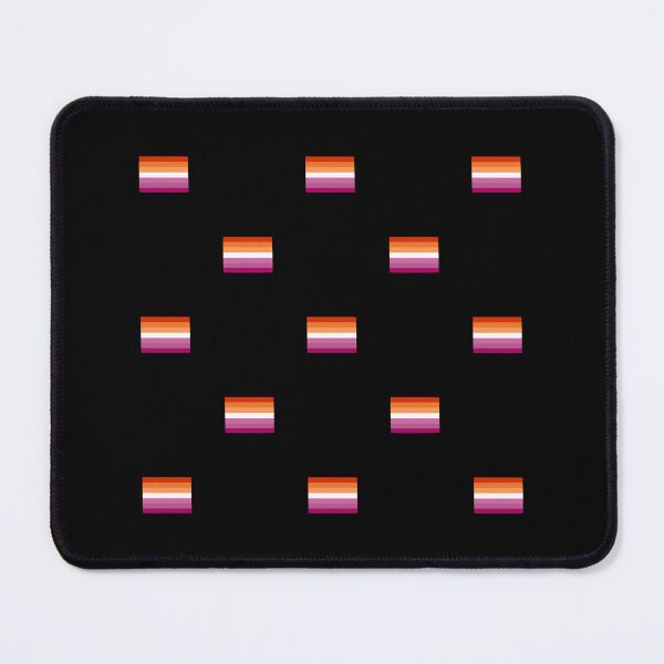 Item preview, Tiny Lesbian Pride Flags designed and sold by DrunkPolarBear.