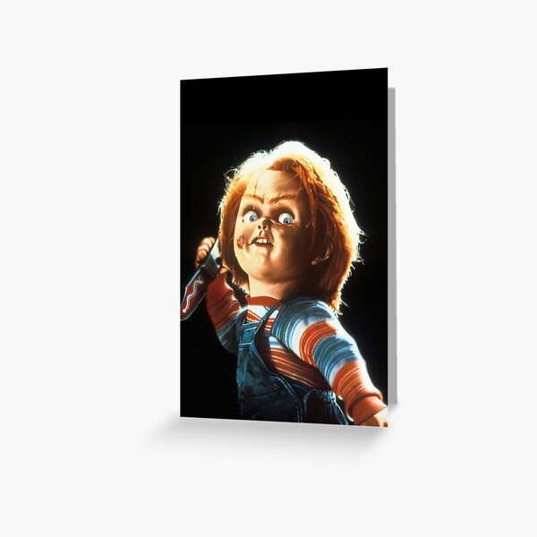 Chucky Greeting Card