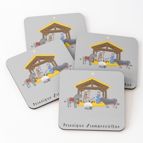 Item preview, Priecīgus Ziemassvētkus (Happy Christmas in Latvian), Latvian Christmas   designed and sold by Pommallina.