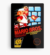 Super Mario Bros Metal Print