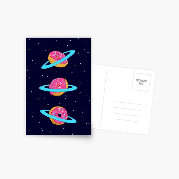 Sugar rings of Saturn Postcard