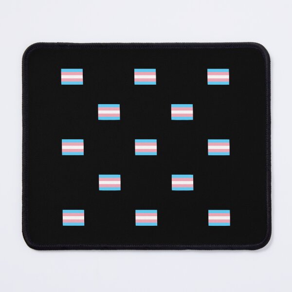 Item preview, Tiny Trans Pride Flags designed and sold by DrunkPolarBear.