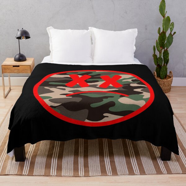 Item preview, Smile picture military camouflage sad emoticon designed and sold by Rev-Style.