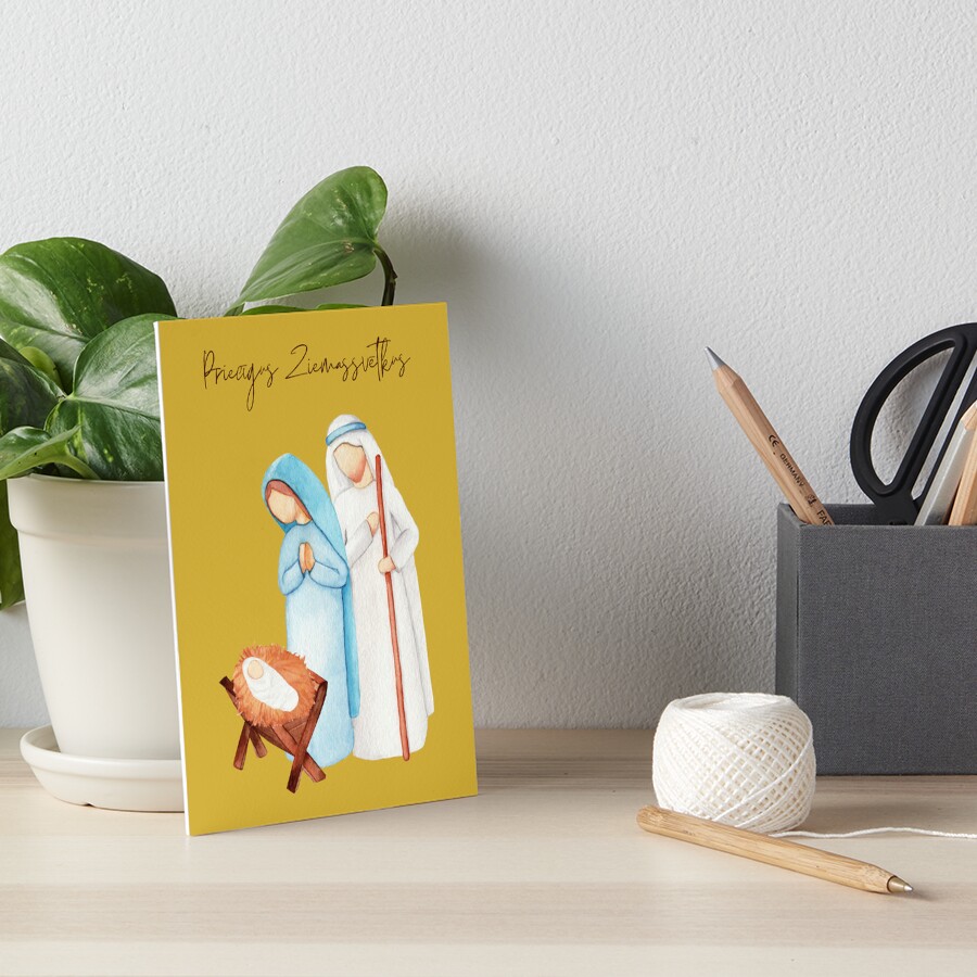 "Priecīgus Ziemassvētkus (Frohe Weihnachten auf Lettisch), lettische