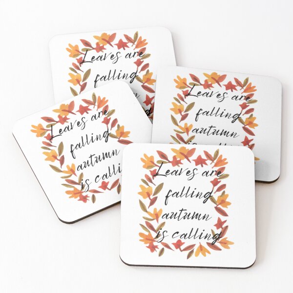 Item preview, Leaves Are Falling Autumn Is Calling designed and sold by Shopaholicer.