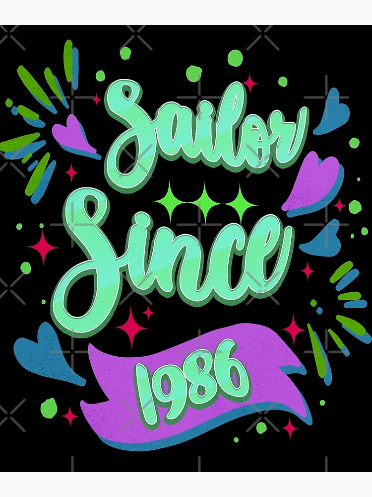"Segler seit 1986, einzigartige SeglerGeschenke für SeglerFreunde