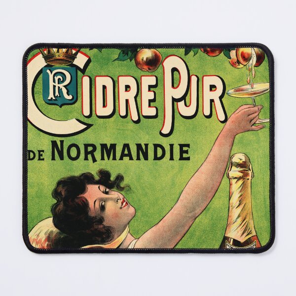 Item preview, Pure Cider Normandy PERRIER GRAND CRU 1900 French Art Nouveau Wine Poster designed and sold by retroposters.