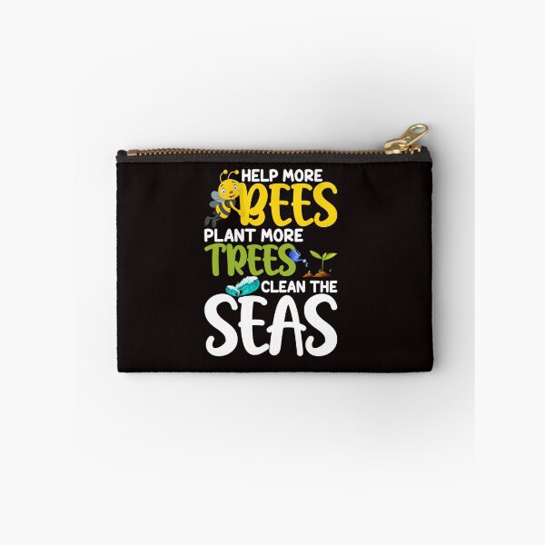 Item preview, Help More Bees Plant More Trees Clean Seas designed and sold by wowshooop.