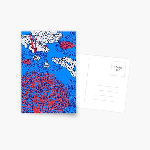 Coral reef Postcard
